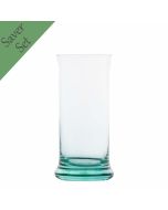 Grehom Recycled Glass Highball Tumblers (Set of 6) - Slim (300 ml); Saver Set