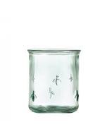 Grehom Recycled Glass Beer Glass (Set of 2) - Bee (350ml) Small