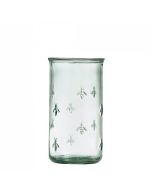 Grehom Recycled Glass Beer Glass- Bee (575ml) Large