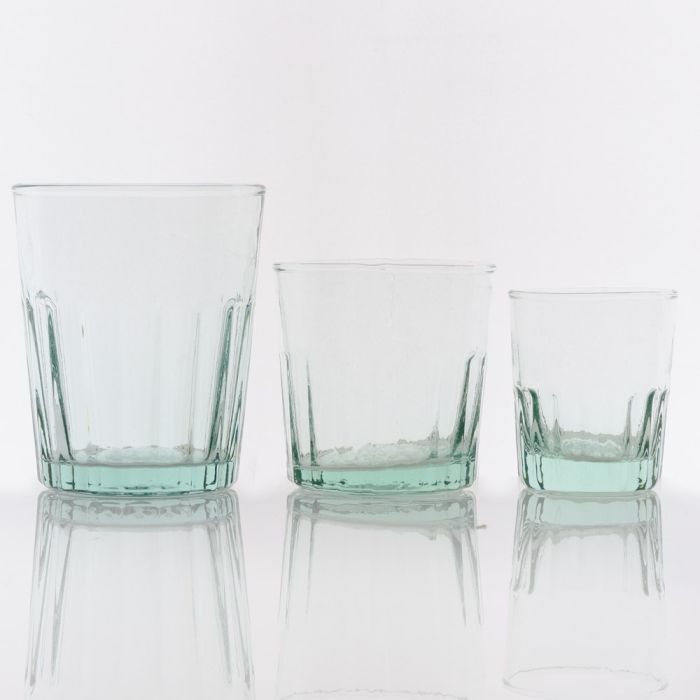 Grehom Recycled Glass Tumblers (Set of 3) - Martin