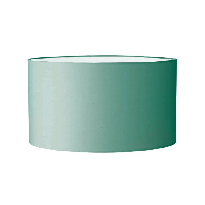 Grehom Lampshade- Drum (Turquoise); Tapered Shade 25cm
