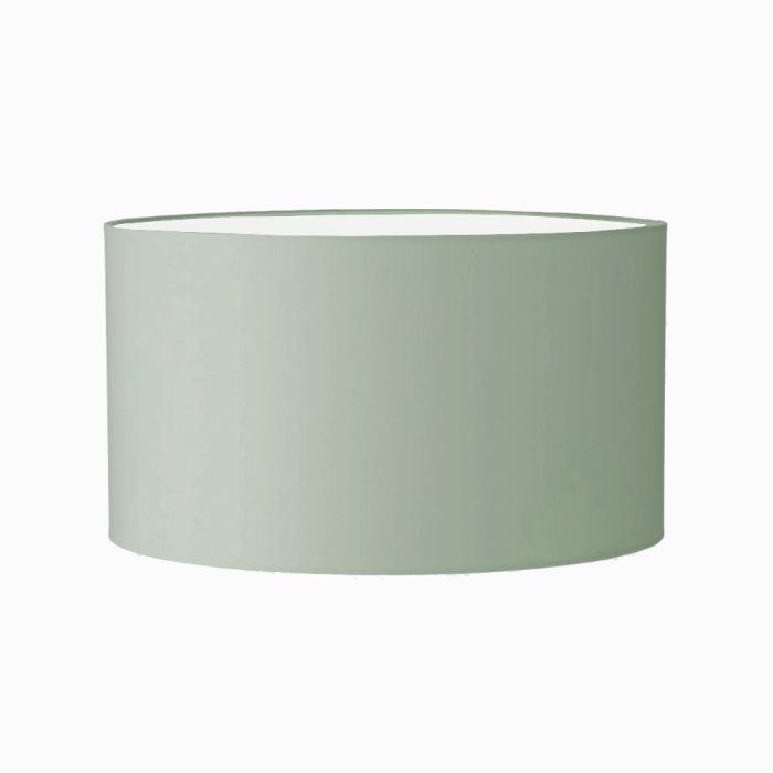 Grehom Lampshade- Drum (Light Grey); Tapered Shade 30cm