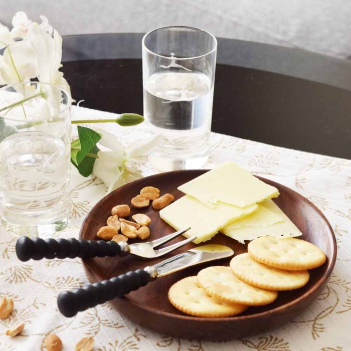 Grehom Wooden Cheese Spread Set- Small