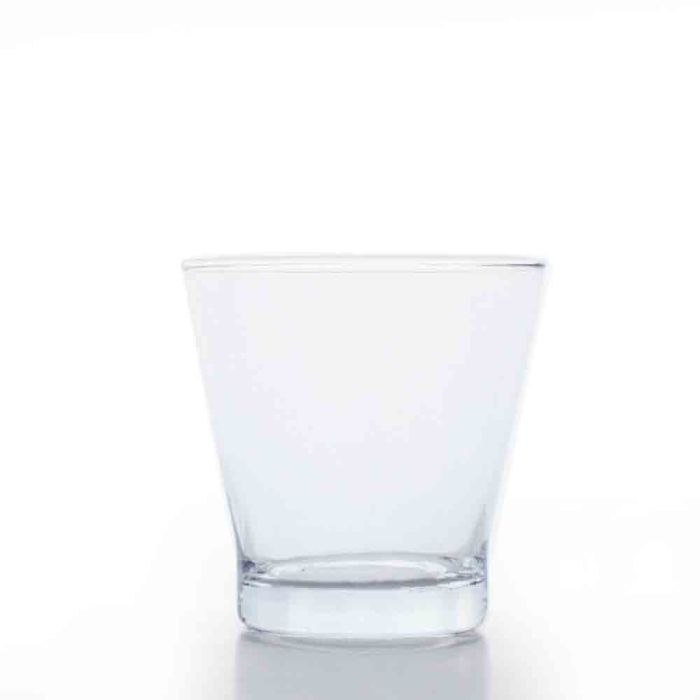 Grehom Clear Conical Tumbler; Set of 2