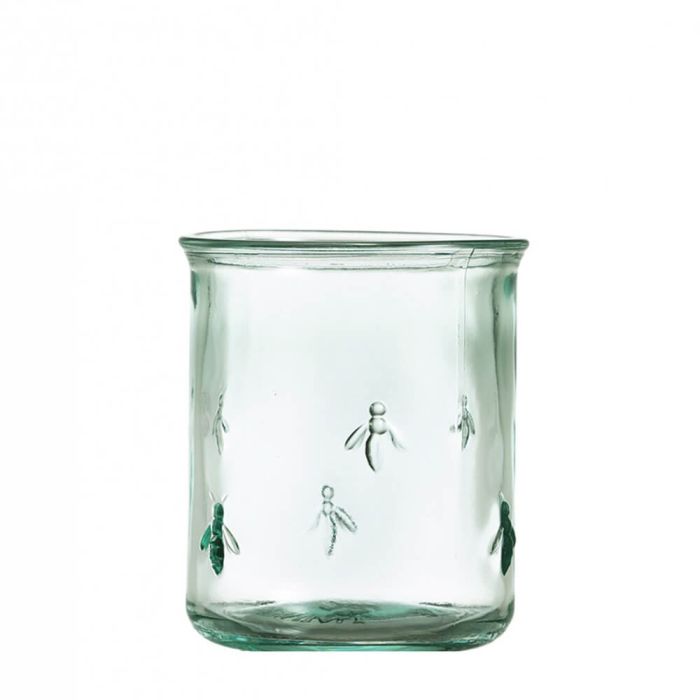 Grehom Recycled Glass Tumblers (Set of 2) - Bee (350ml) Small