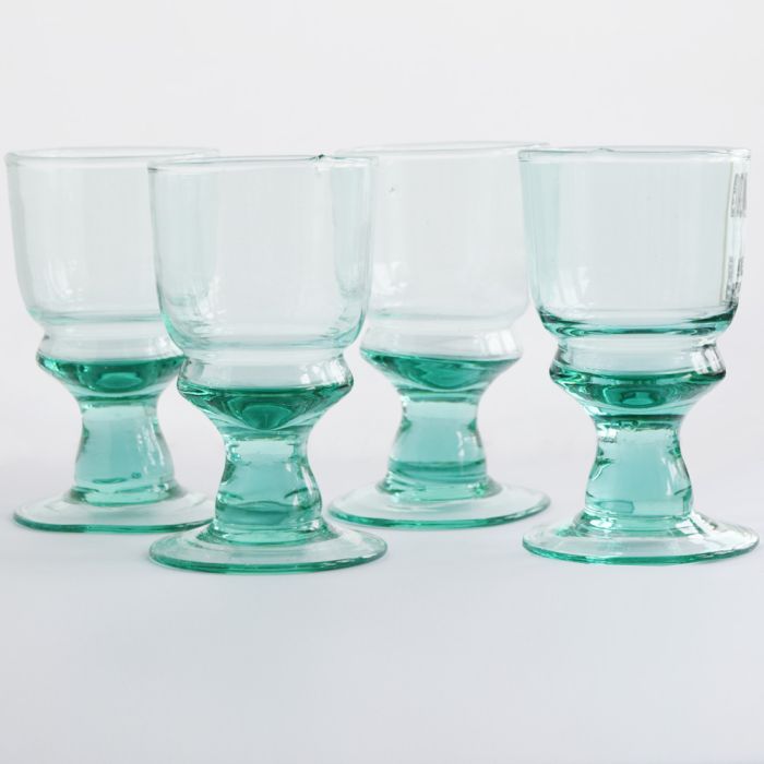 Grehom Recycled Glass Wine Glasses- Copa (200 ml) Seconds