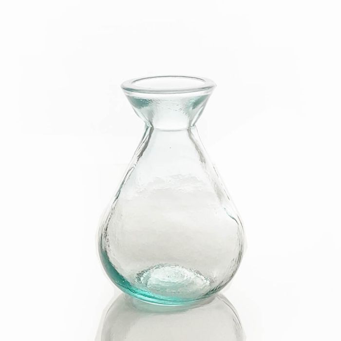 Grehom Recycled Glass Bud Vase - Classic (Natural); 10 Cm Vase