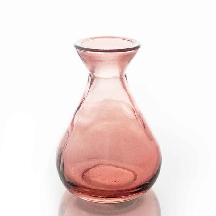 Grehom Recycled Glass Bud Vase - Classic (Blush); 10 Cm Vase