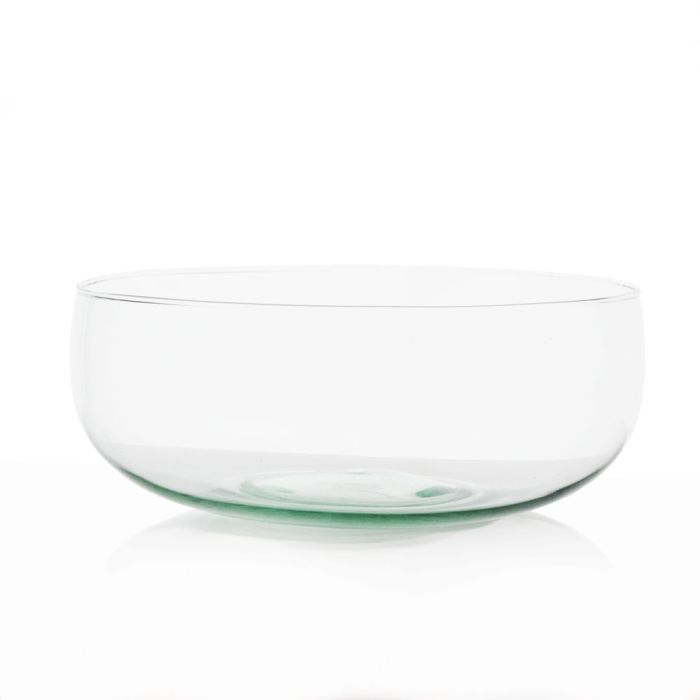 Grehom Recycled Glass Bowl- Low Bowl