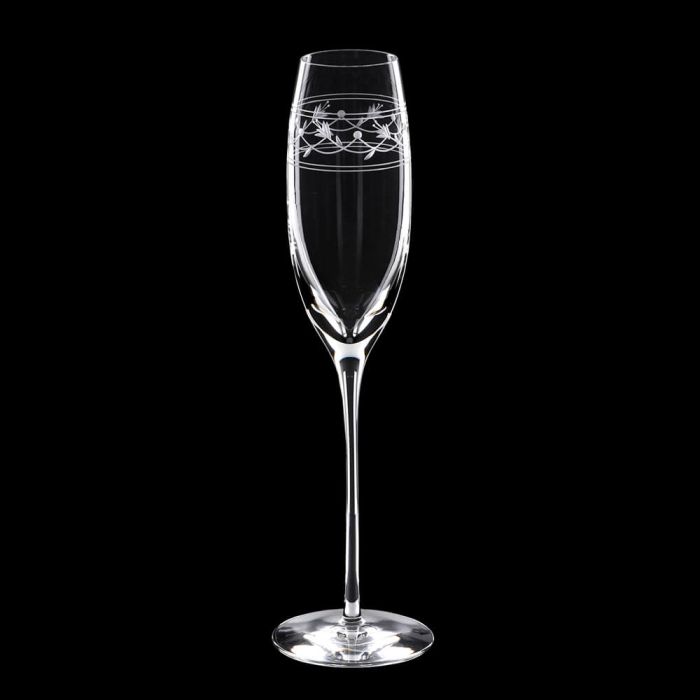 Grehom Crystal Champagne Glass - Creepers