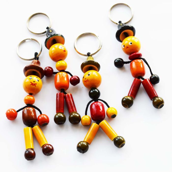 Grehom Wooden Key Ring - Officers