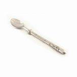 Grehom Dessertspoon - Fusion (Set of 2); Cutlery With Brass Handle