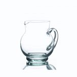 Grehom Recycled Glass Clear Jug- Pot Belly; 250ml