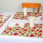 Grehom Placemats (Set of 2) - Blossom; Cotton Tablemats