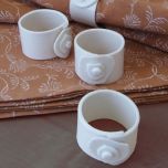Grehom Napkin Rings (Set of 2) - Porcelain