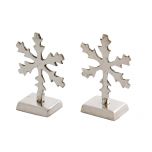 Grehom Place Card Holder (Set of 4) - Snowflake