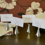 Grehom Place Card Holder (Set of 4) - Tall Bell