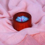 Grehom Candle - Blue Frangipani in Bamboo Casing