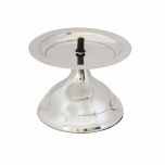 Grehom Pillar & Votive Candle Holder - Silver (Small)