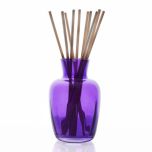 Grehom Reed & Recycled Glass Bottle Diffuser Set - Pleats (Lilac)