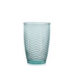 Grehom Recycled Glass Tumblers (Set of 2)- Waves (360ml)