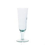 Grehom Recycled Glass Wine Glasses (Set of 2) - Optic; 225 ml Champagne Flutes