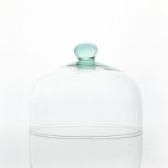 Grehom Recycled Glass Cake Dome - 22 cm Glass Cover