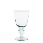 Grehom Recycled Glass Wine Glasses (Set of 2) - Curved Ball (225 ml)