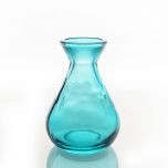 Grehom Recycled Glass Bud Vase - Classic (Blue);10 cm Vase