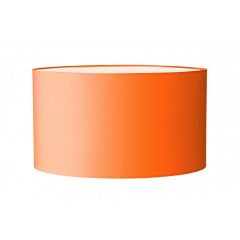 Grehom Lampshade - Drum (Orange); Fabric Lamp Shade