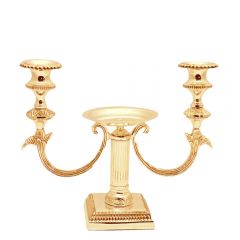 Grehom Candle Holder - Unity Fountain (Golden); Wedding Candelabra