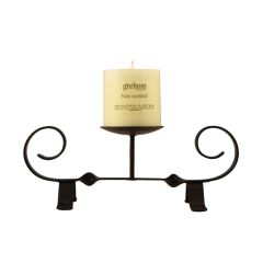 Grehom Candle Holder & Candle Set - Twist