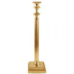 Grehom Candlestick - Golden Fountain;  39 cm Brass Candle Holder