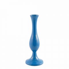 Grehom Bud Vase- Nice & Simple (Blue); Made from Brass