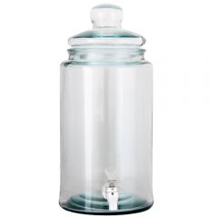 Grehom Recycled Glass Drink Dispenser- 6 liters