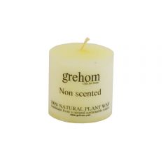 Grehom Pillar Candle (Set of 4) - Organic (Small)
