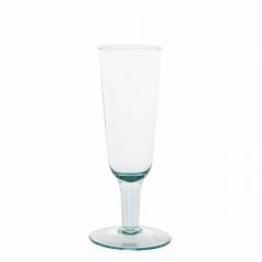 Grehom Recycled Glass Wine Glasses (Set of 2) - Champagne (225 ml); Champagne Flutes