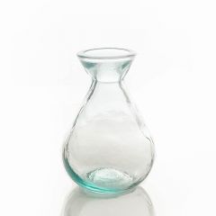 Grehom Recycled Glass Bud Vase - Classic (Clear);10 cm Vase