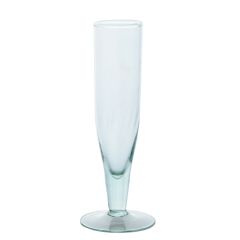 Grehom Recycled Glass Wine Glasses (Set of 2) - Champagne (160 ml); Champagne Flutes