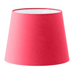 Grehom Lampshade - Retro (Red); Tapered Shade