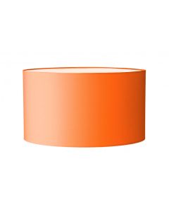 Grehom Lampshade - Drum (Orange); Fabric Lamp Shade