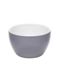 Kahla Porcelain Chip & Dip Bowl - Grey; 10 cm