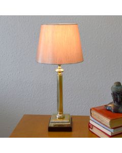 Grehom Table Lamp Base - Fountain (Golden); 33 cm Tall