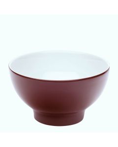 Kahla Porcelain Footed Bowl - 14cm; Chocolate