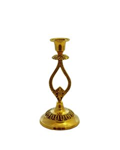 Grehom Candlestick - Antique Golden