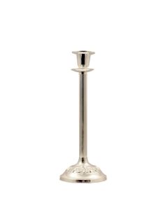 Grehom Candlestick - Gothic  (Silver); 24 cm Candle Holder
