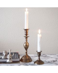 Grehom Candlestick- Pall Mall (Old English); 23 cm candle holder
