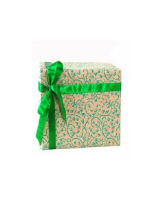 Grehom Gift Wrapping Paper - Creepers Green