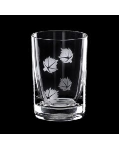 Grehom Crystal Shot Glass - Maple Leaf