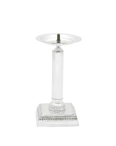 Grehom Pillar & Votive Candle Holder - Silver Fountain